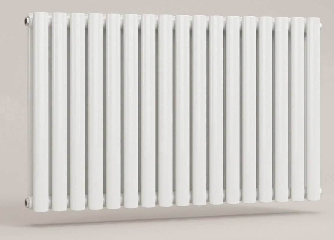 Princia Horizontal 600 × 1020 White radiator