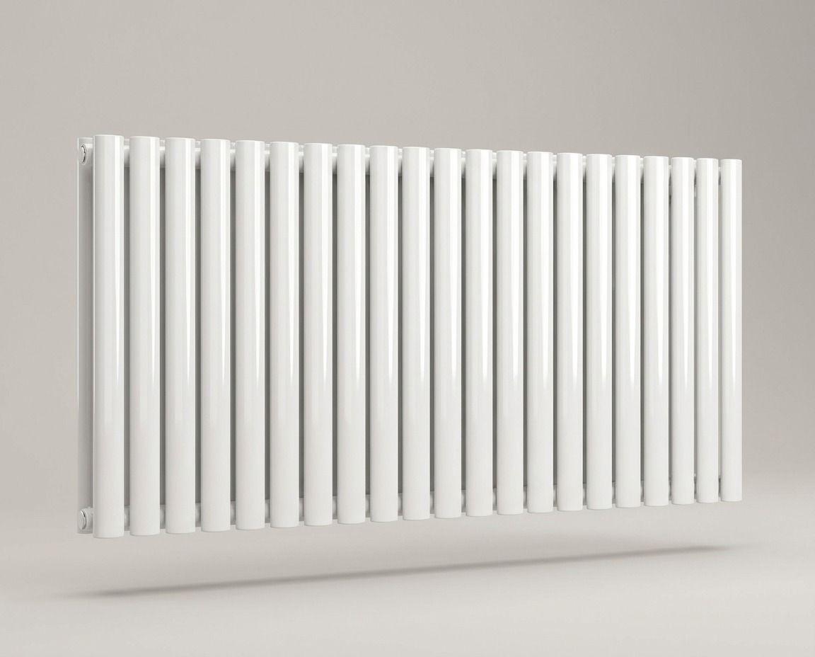 Princia Horizontal 600 × 1200 White radiator